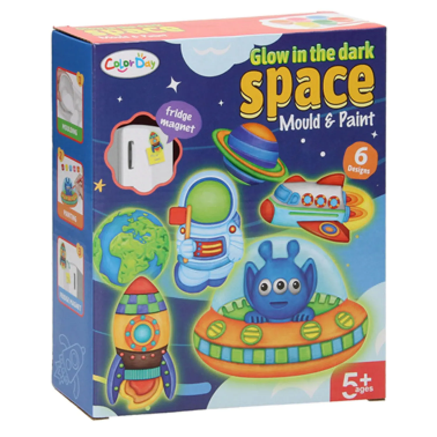 Gieten & Schilderen Glow in the Dark Space Discount