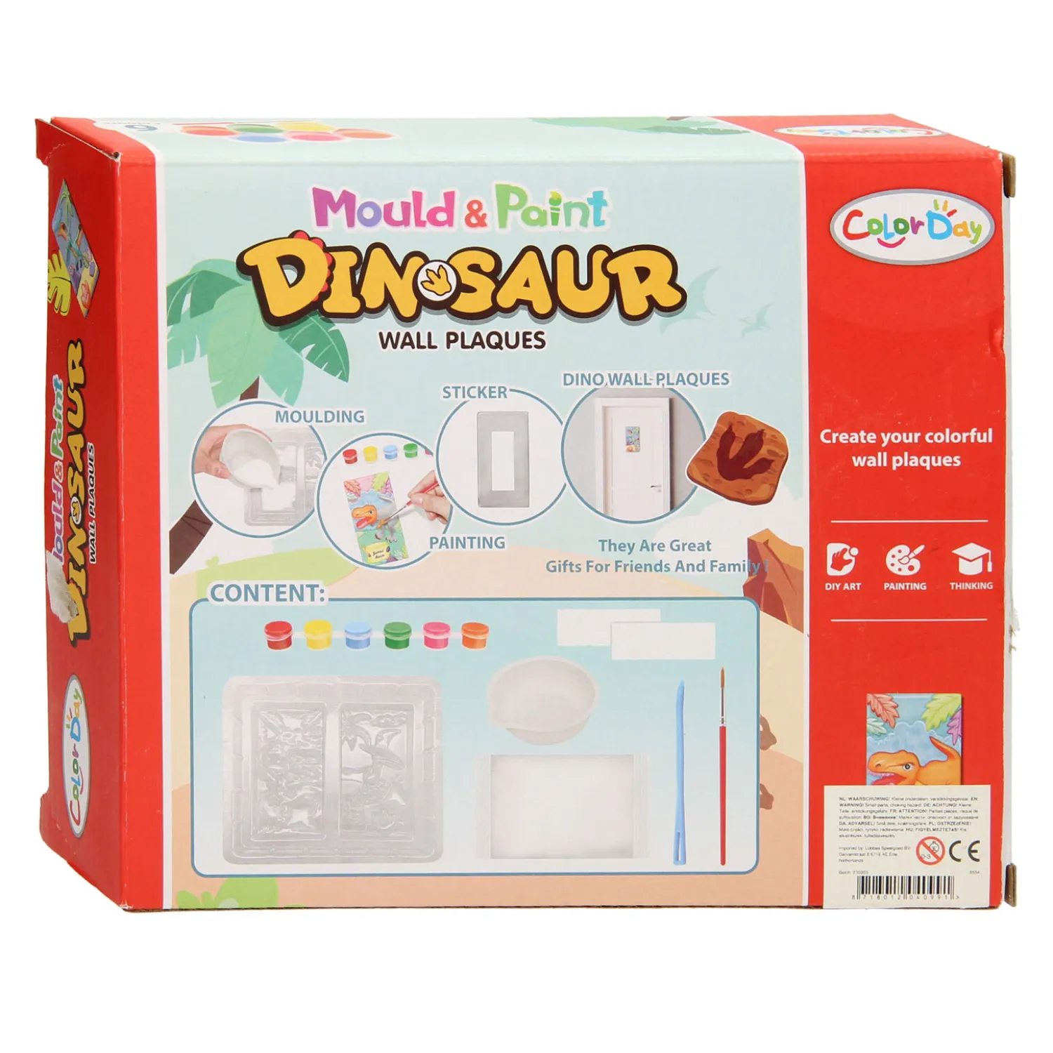 Gips Gieten & Schilderen Dino> New