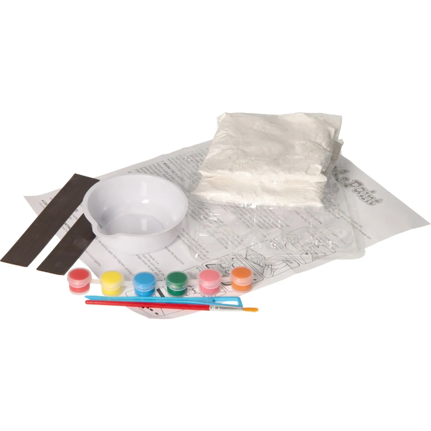 Gips Gieten Magneten - 12 Designs> New