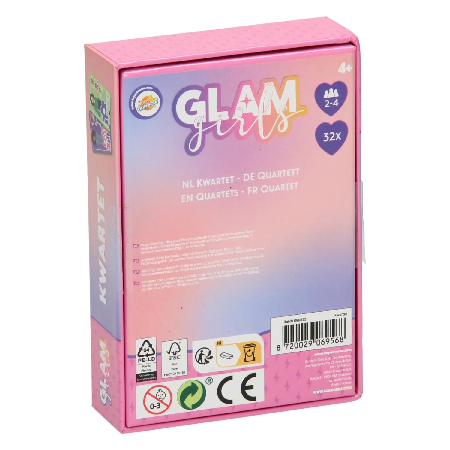 Glam Girls Meiden Kwartet> Clearance