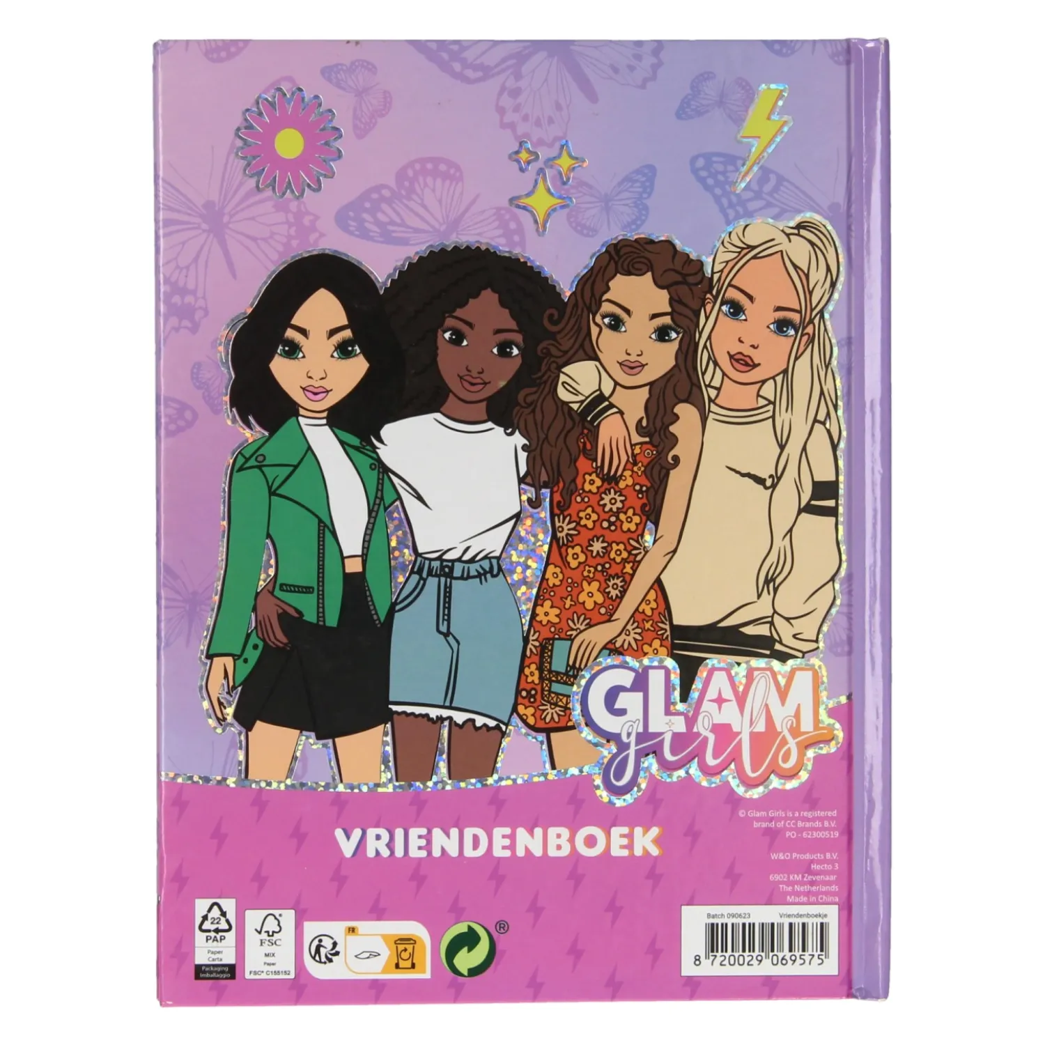 Glam Girls Vriendenboekje Hot