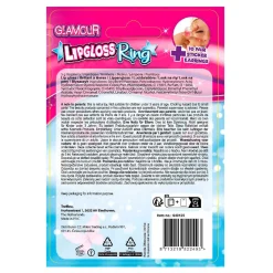 Glamour Lipgloss Ring en 10 Paar Oorring Stickers> Discount