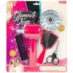 Glamour Shine Kapperset met Fohn Diffuser-Toi-Toys
