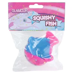 Glamour Squishy Walvisje met Glitters- Clearance
