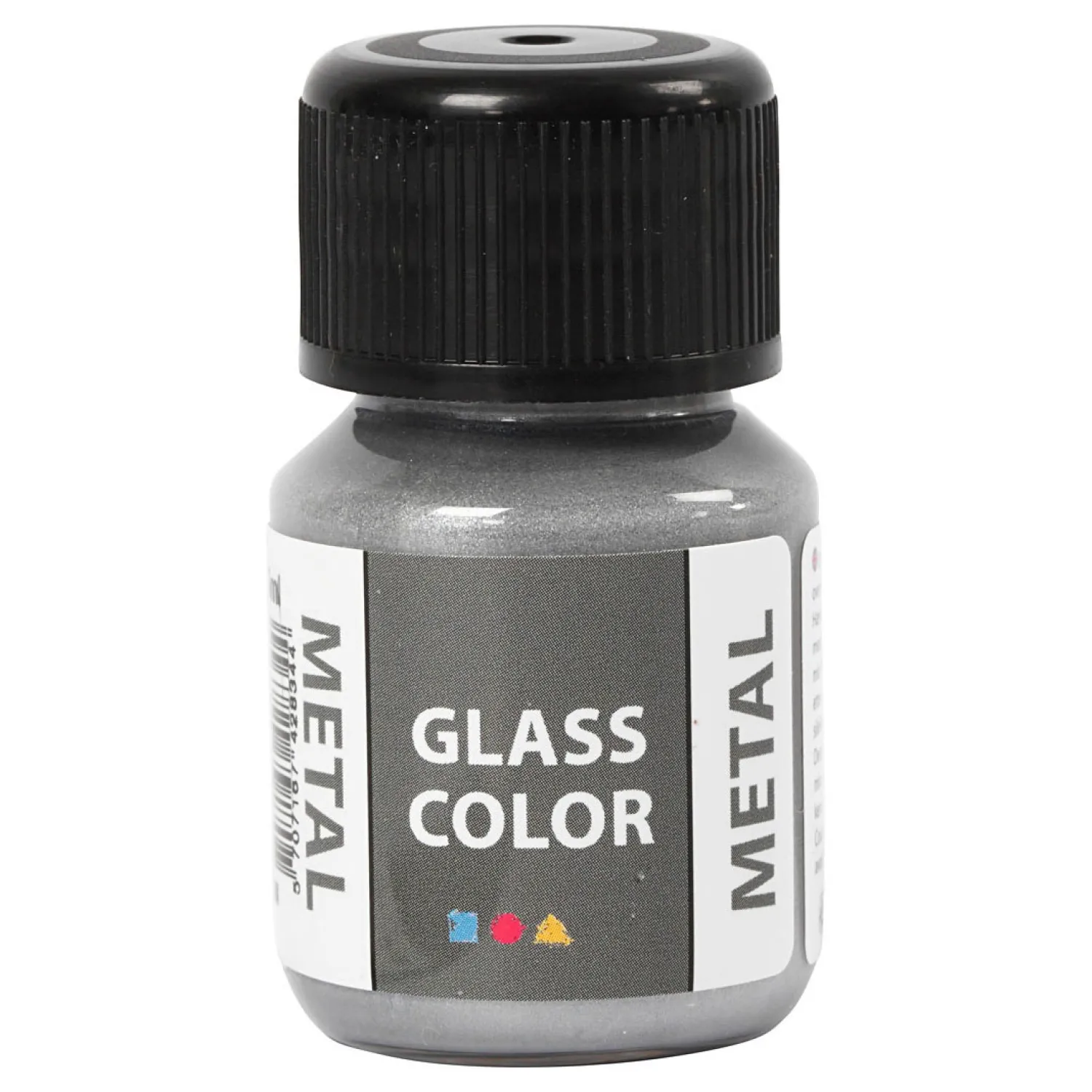 Glass Color Metal Verf - Zilver, 30ml>Creativ Company Best