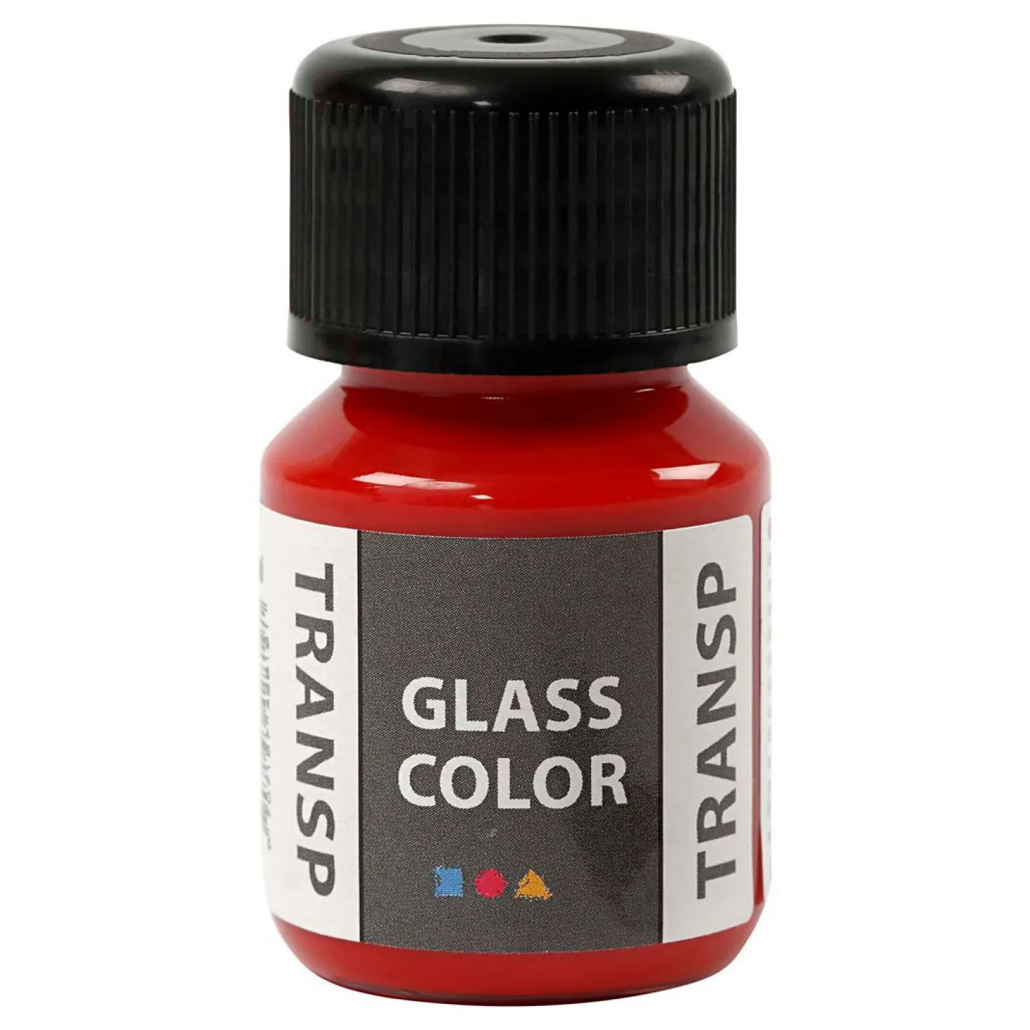 Glass Color Transparante Verf - Rood, 30ml-Creativ Company