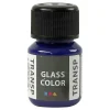 Glass Color Transparante Verf - Briliant Blauw, 30ml-Creativ Company