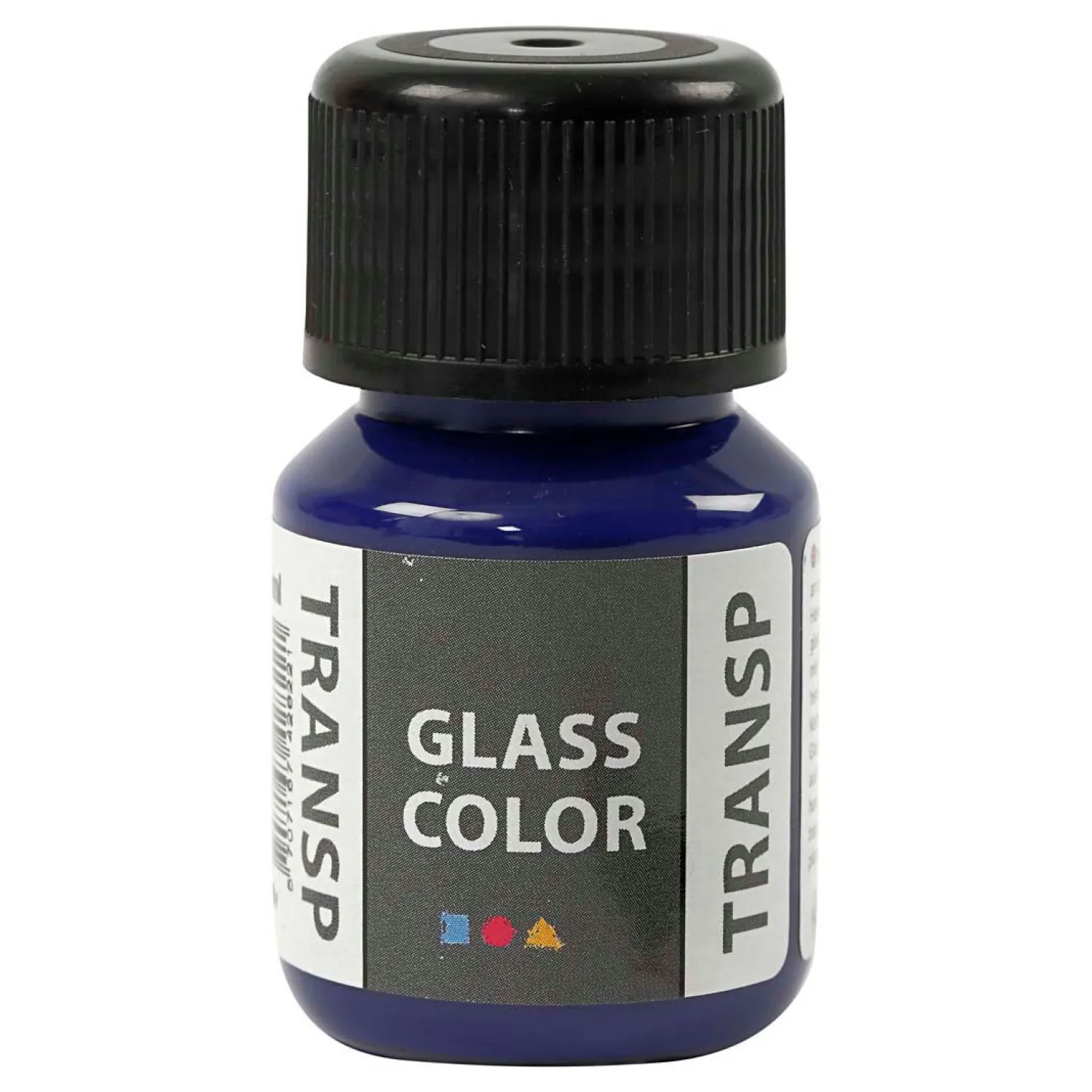 Glass Color Transparante Verf - Briliant Blauw, 30ml-Creativ Company