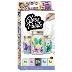 Glasverf met Penseel, 5x22ml-Creative Craft Group Best