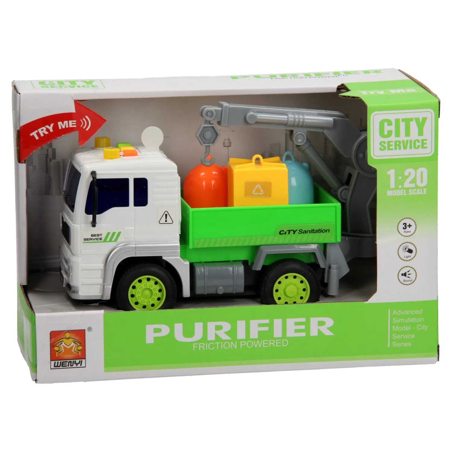 Glaswagen Licht & Geluid 1:20-