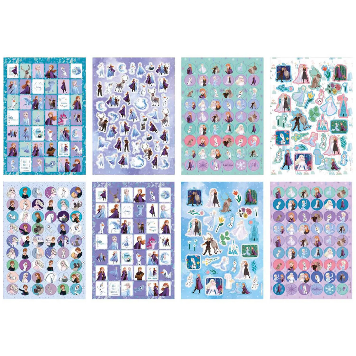 Creative Craft Group Glitter Stickerboek A5 - Frozen New