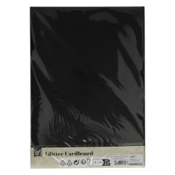 Creative Craft Group Glitterkarton A4, 10 vellen Hot