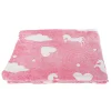 Glow in the Dark Deken Unicorn, 100x150cm-