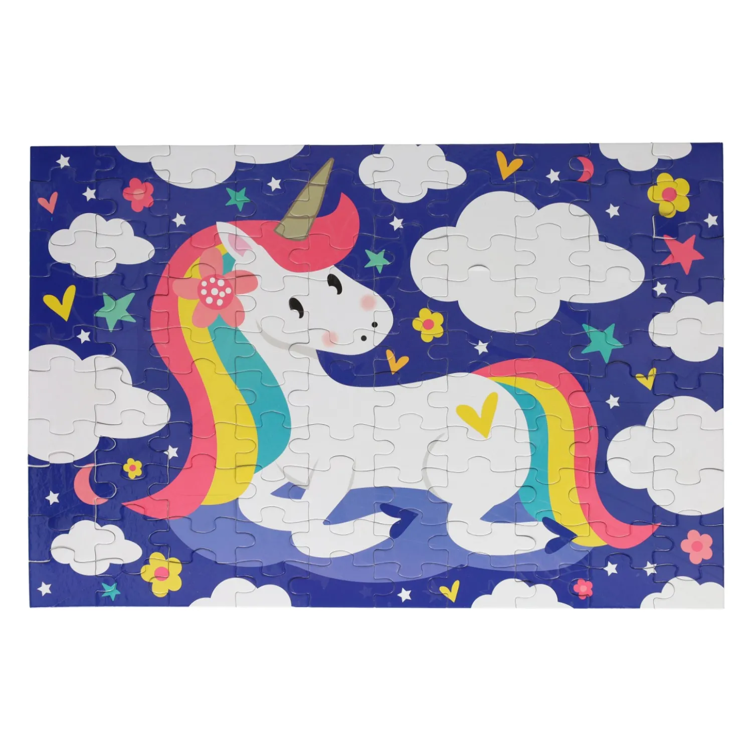 Glow in the Dark Puzzel Unicorn, 100st.>Wins Holland