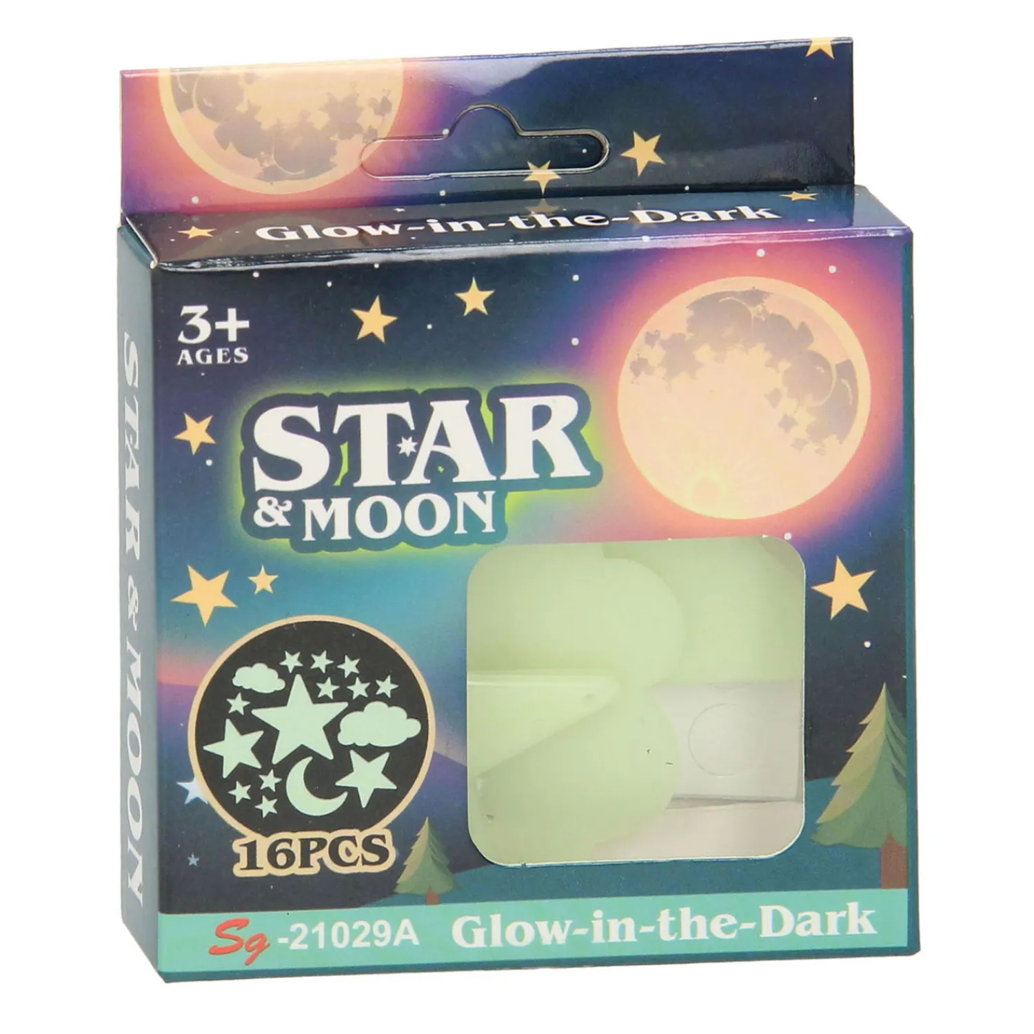 Glow in the Dark Set Ruimte, 16dlg.> Best