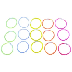 Glow in the Dark Sticks, 15 stuks- Outlet