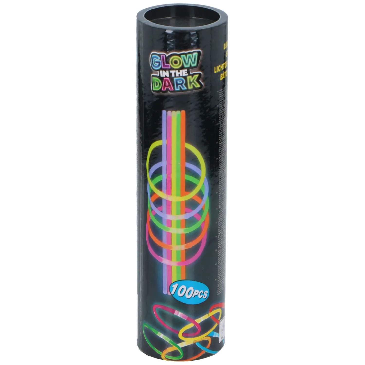 Glow in the Dark Sticks, 100dlg.- Discount