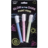 Glow in the Dark Verfstiften, 3st.- New