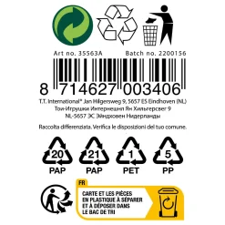 Glow N fun Glow in the Dark Deken Eenhoorn, 130x150cm-Toi-Toys Hot