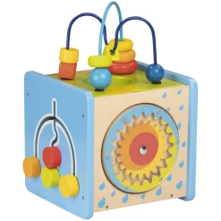 Goki Activiteitenkubus met Spiraal Outlet