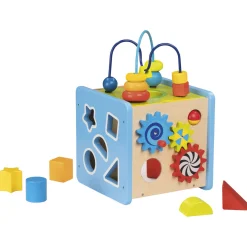 Goki Activiteitenkubus met Spiraal Outlet