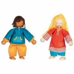 Flexibele Poppen Fynja & Fabio, 6 Outfits-Goki Discount