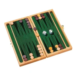 Houten Backgammon-Goki Online