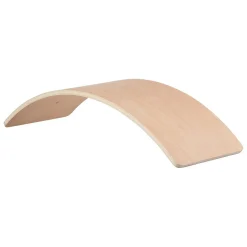 Houten Balansbord Halve Maan Naturel, 82cm-Goki Sale