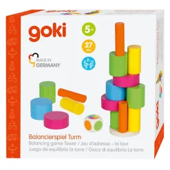 Houten Balansspel Toren, 27dlg.>Goki Sale