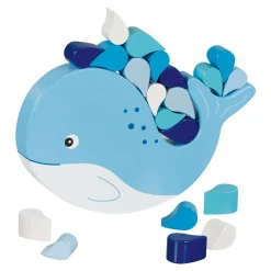 Houten Balansspel Walvis, 21dlg.-Goki Online