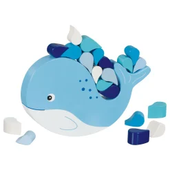 Houten Balansspel Walvis, 21dlg.-Goki Online