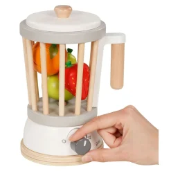 Goki Houten Blender met Fruit, 7dlg. Discount