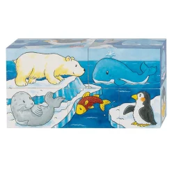 Houten Blokpuzzel Safari, 5st.><noscript><img width=