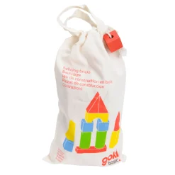 Houten Bouwblokken in Tas, 50st.-Goki Discount