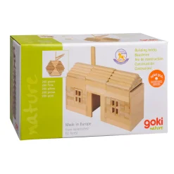 Goki Houten Bouwplankjes, 200dlg. Discount