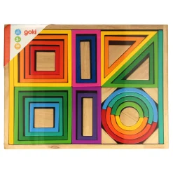 Houten Bouwvormen Fantasie, 38dlg>Goki Online