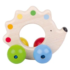 Houten Grijpring Egel Kleur-Goki Best