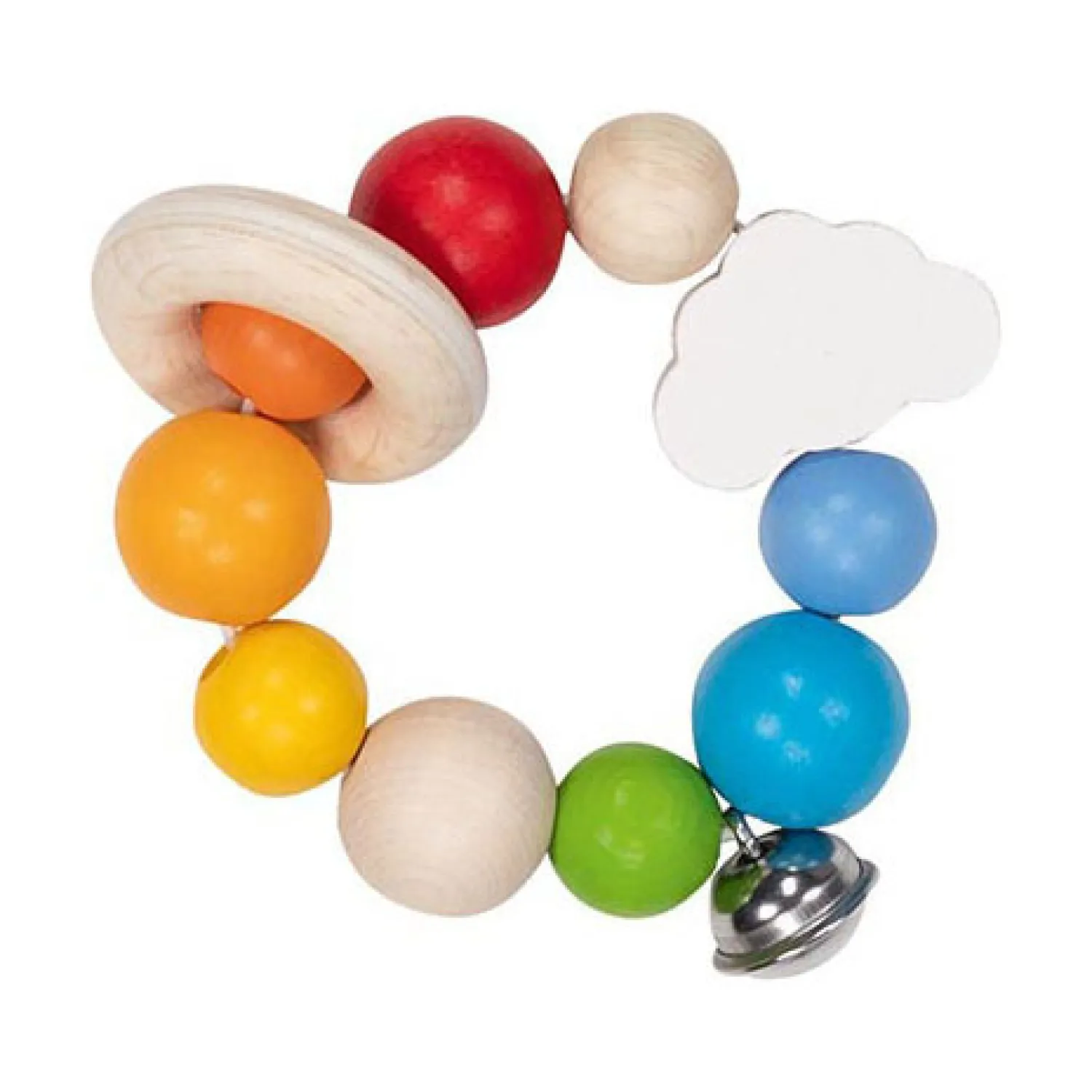 Houten Grijpring Regenboog>Goki Discount