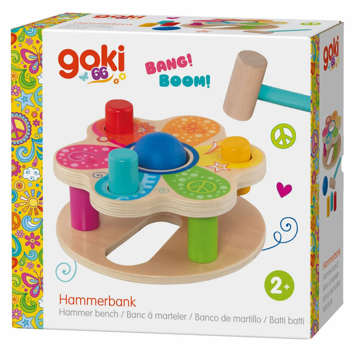 Houten Hamerbank-Goki Clearance