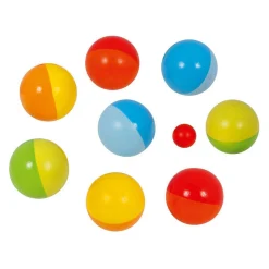 Goki Houten Jeu de Boules Spel met Katoenen Zak, 9dlg. New