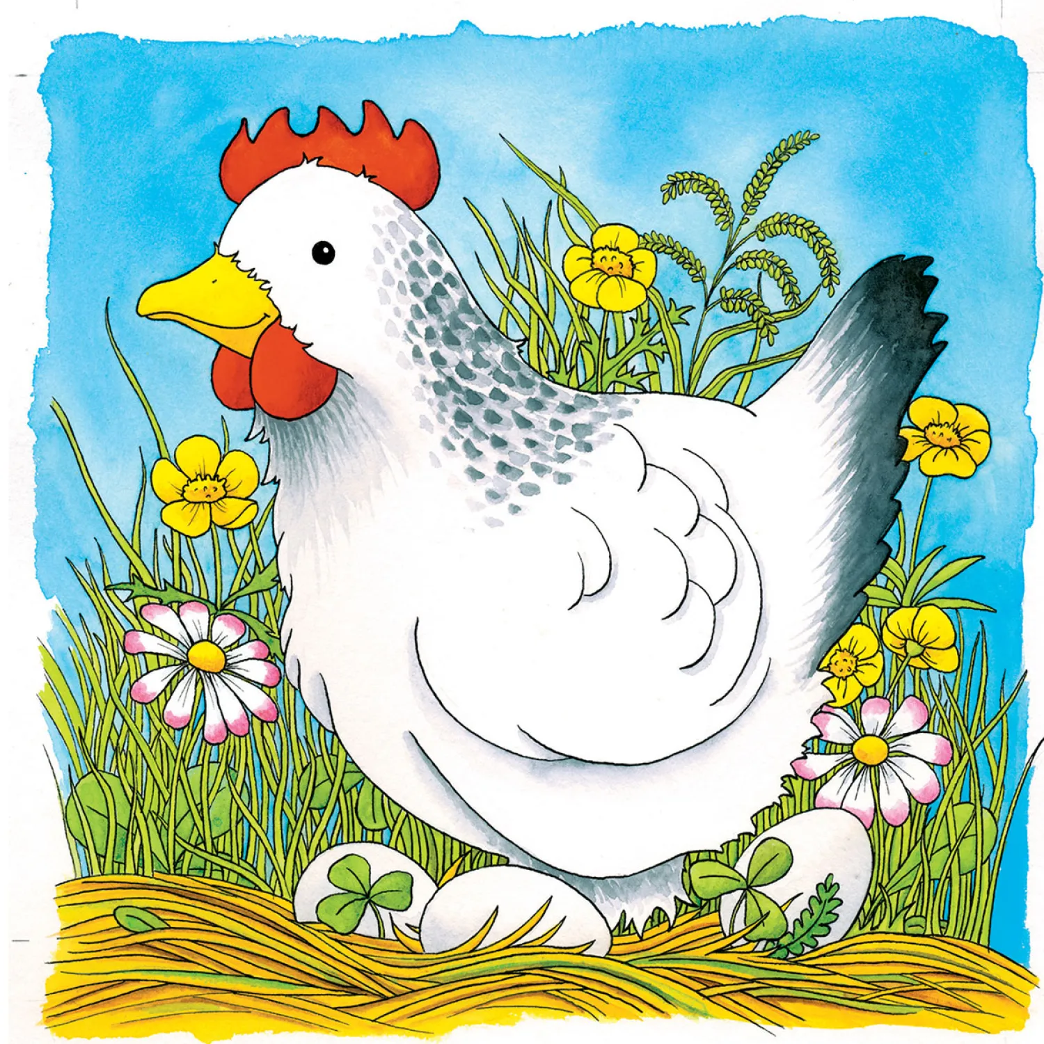 Houten Lagenpuzzel - Kip>Goki Hot