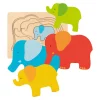 Goki Houten Lagenpuzzel Olifant, 5st. Online