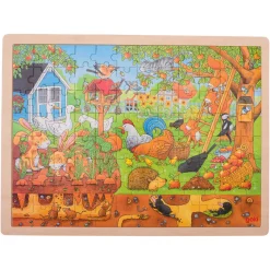 Houten Legpuzzel - Leven in de Tuin 96st.-Goki