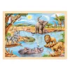 Houten Legpuzzel Afrikaanse Savanne, 96st.>Goki Online