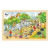Houten Legpuzzel Bezoek aan de Dierentuin, 24st.-Goki Discount