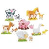 Houten Legpuzzel Boerderijdieren, 25st.>Goki Hot