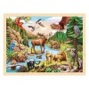Goki Houten Legpuzzel Noord-Amerikaanse Wildernis, 96st. Clearance