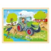 Houten Legpuzzel Tractor, 96st.>Goki Hot