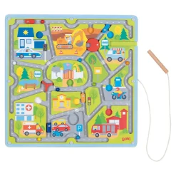 Houten Magneet Doolhof Kleine Stad>Goki