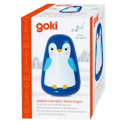 Houten Muziekdoos Kleine Pinguin Goede Nacht>Goki Discount